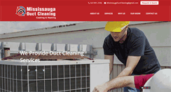 Desktop Screenshot of mississaugaductcleaning.com